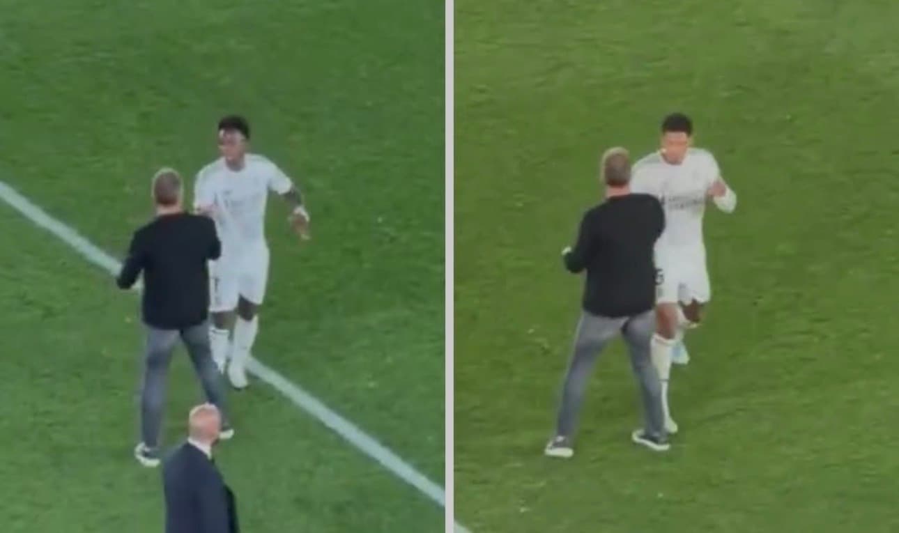Lojtarët e Real Madridit ngushëlluan Hansi Flickun pas ndeshjes