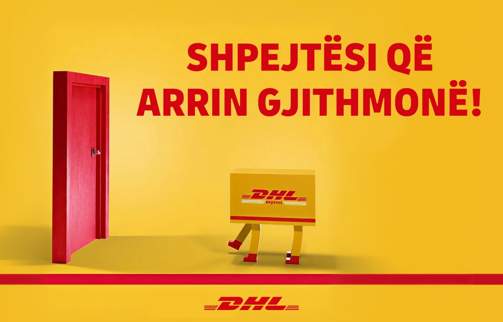 Shpejtësi që arrin gjithmonë – DHL në çdo destinacion