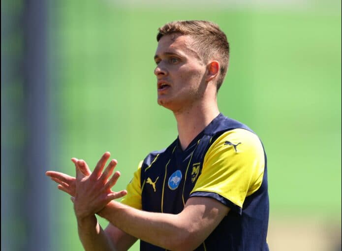 Baton Zabërgja shënon gol të bukur në Ukrainë, feston me shqiponjë (VIDEO)