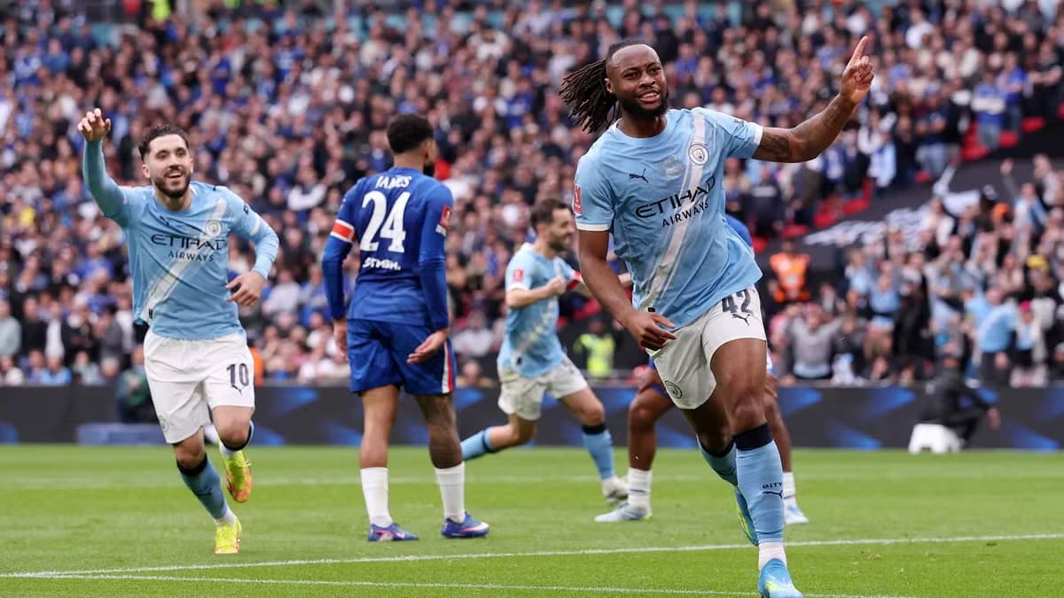 Semenyo hero, ia fiton Cityt trofeun e FA Cup