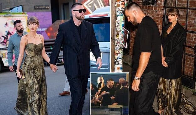 Taylor Swift dhe Travis Kelce ndezin atmosferën në Brooklyn, banorët mbeten të shtangur nga prania e tyre në dasmën sekrete