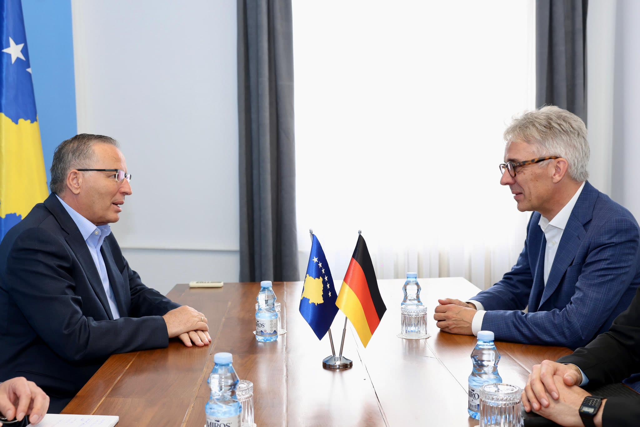 Hamza takon ambasadorin gjerman: Kosova ka nevojë ta rikthejë stabilitetin, besimin dhe perspektivën zhvillimore