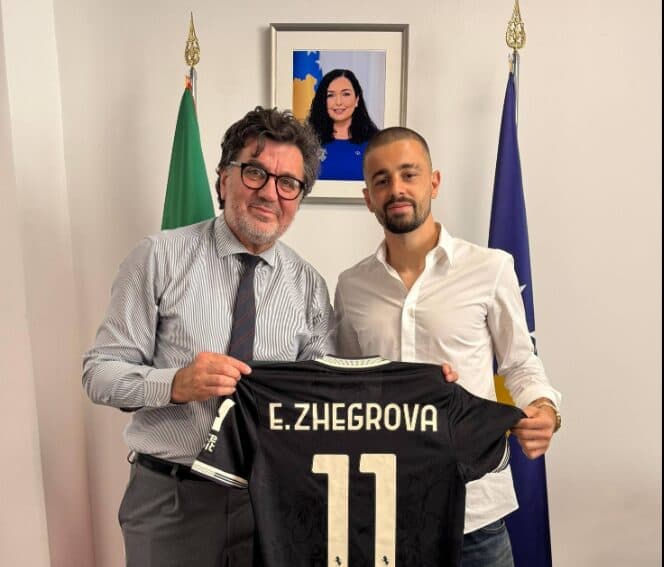 Edon Zhegrova në Milano, viziton konsullatën e Kosovës