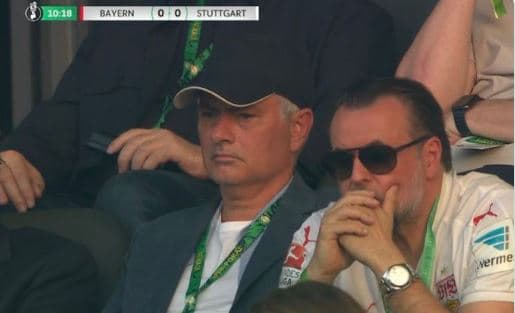 Mourinho i pranishëm në finalen e Kupës së Gjermanisë
