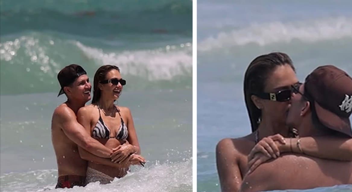 Jessica Alba dhe Danny Ramirez “ndezin” Miami Beach, puthje të zjarrta dhe romancë që po çmend rrjetin
