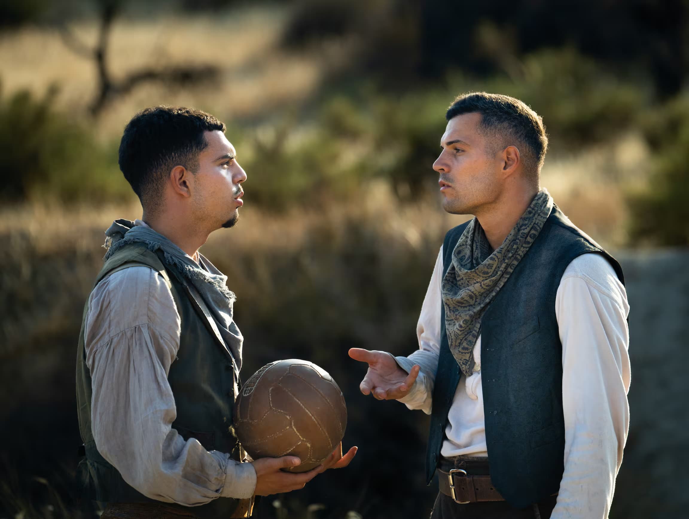 Granit Xhaka si kaubojë, merr pjesë në një film të shkurtër