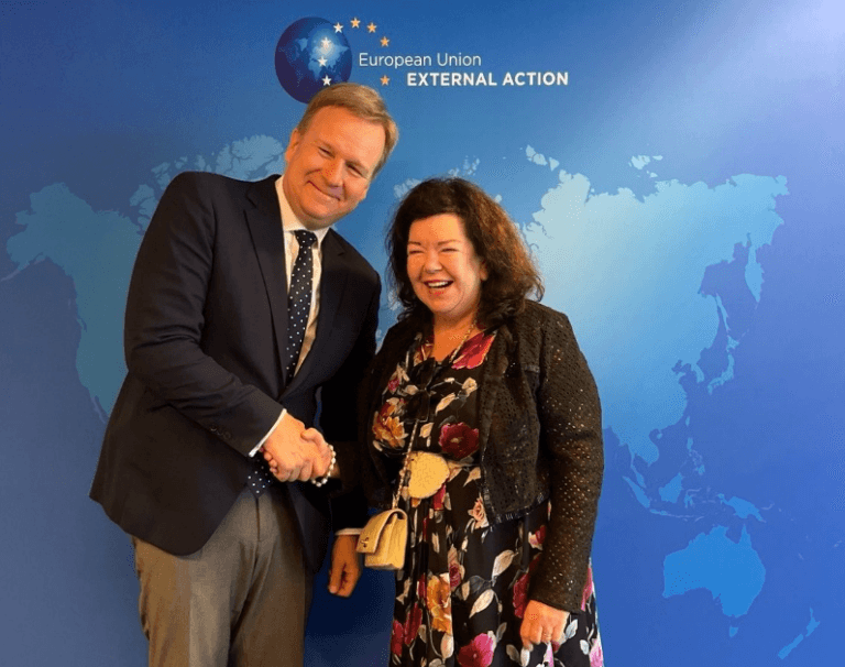 Sorensen takon Karen Pierce, në fokus dialogu Kosovë–Serbi