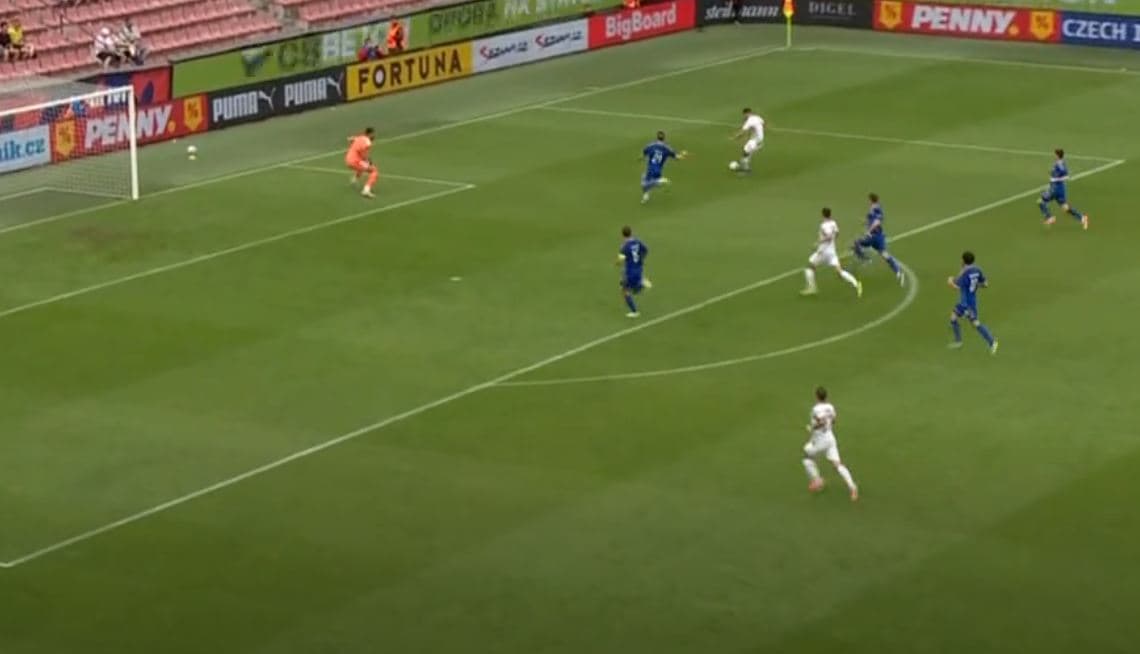 Çekia shënon të dytin ndaj Kosovës, gol i bukur nga Hlozek