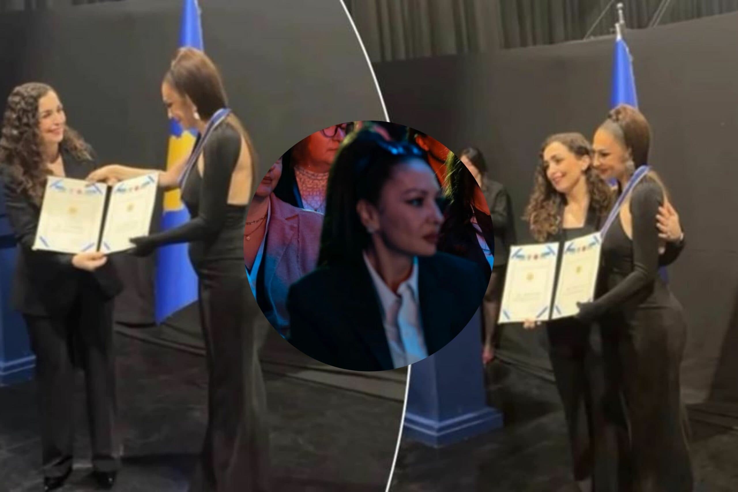 “Të dua Presidente” – Dikur fliste plotë admirim për Vjosa Osmanin, tash Adelina Ismaili po merr pjesë në tubimet e VV-së (VIDEO)