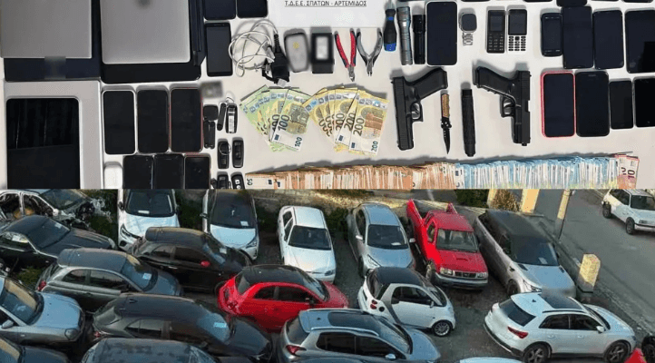 Featured image for Vidhnin makina në Greqi dhe u falsifikonin dokumentet, arrestohen 11 shqiptarë