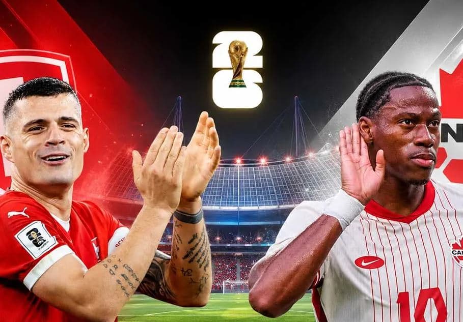 Featured image for Xhaka titullar i padiskutueshëm/ Formacionet zyrtare: Zvicër – Kanada