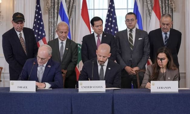 Featured image for SHBA, Izraeli dhe Libani nënshkruajnë një marrëveshje kornizë për paqe