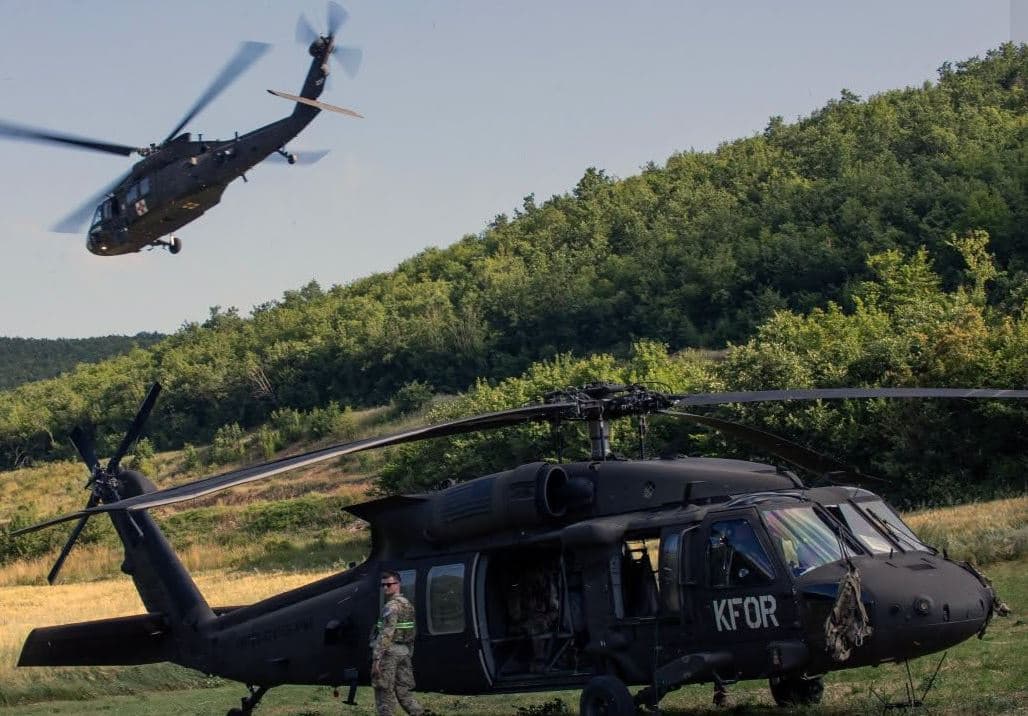 Featured image for KFOR kryen stërvitje pranë Bondsteel