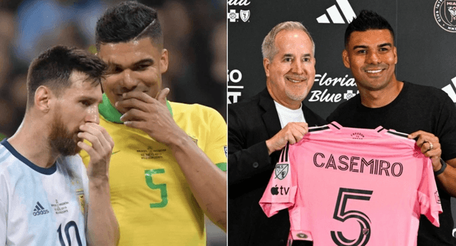 Featured image for “Ëndërroja të luaja me Messin”/ Casemiro befason tifozët e Real Madridit pas transferimit te Inter Miami