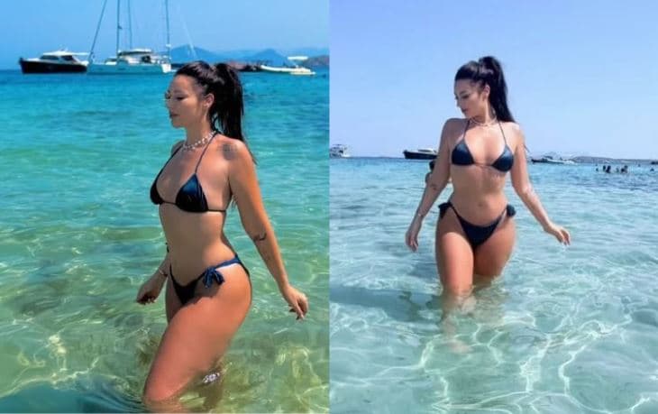 Ronela Hajati shijon pushimet, publikon poza me bikini nga plazhi