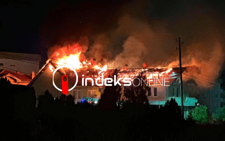 Featured image for Përfshihet nga zjarri një shtëpi në Matiqan