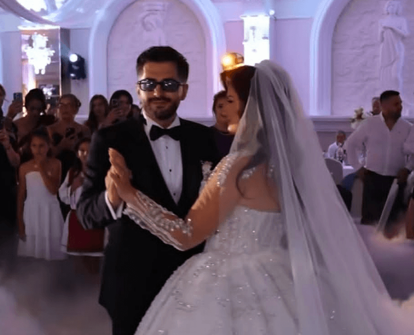 Martohet Burim Pacolli, pamje nga ceremonia e dasmës