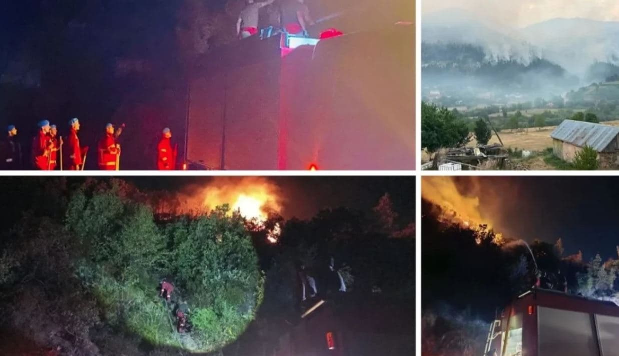 Featured image for Shtohen zjarret në Shqipëri, shkon në 18 numri i vatrave aktive