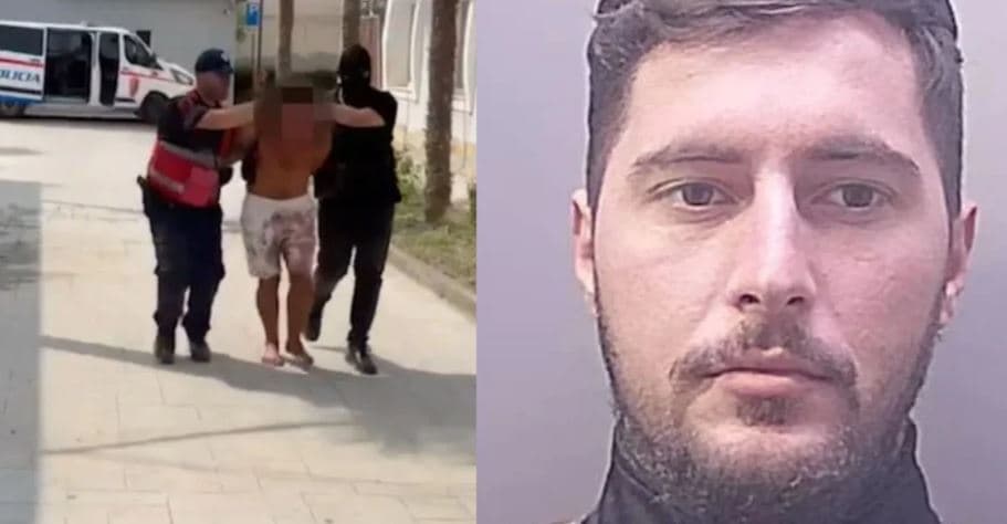 Featured image for Dalin pamjet! I fshehur në bagazhin e një makine, momenti kur ‘Shqiponjat’ arrestojnë Sokrat Vatën