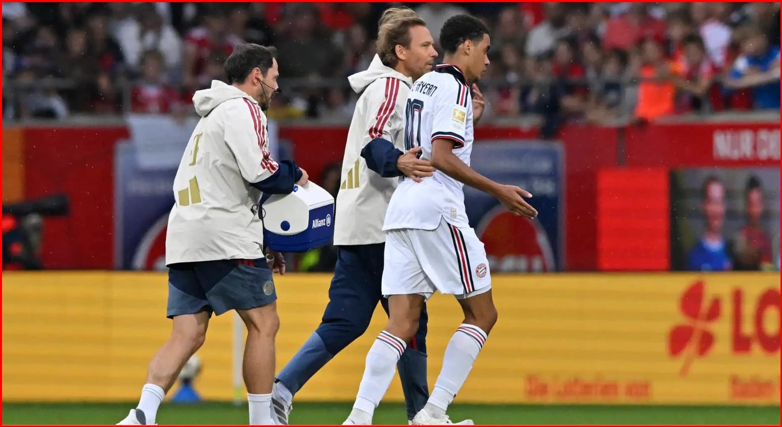 Featured image for Shqetësim te Bayern Munich: Jamal Musiala ndihet keq për të dytën ndeshje radhazi