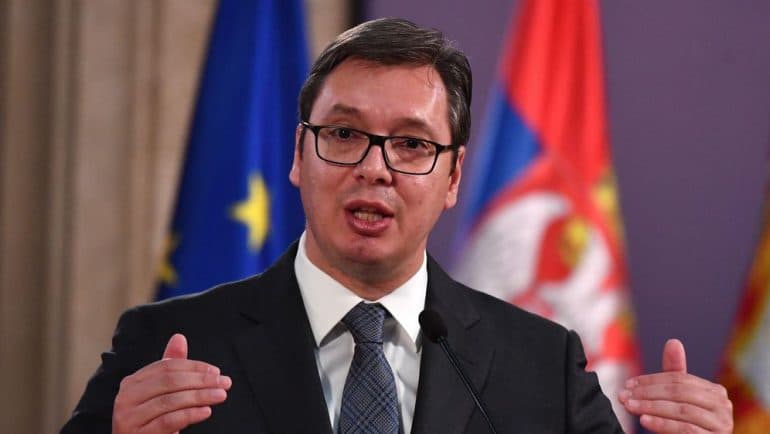 “Do të luftojmë sa më shumë që të mundemi” – Vuçiq thotë se sonte do t’i dërgoj letër NATO-s për çështjen e urës mbi lumin Ibër