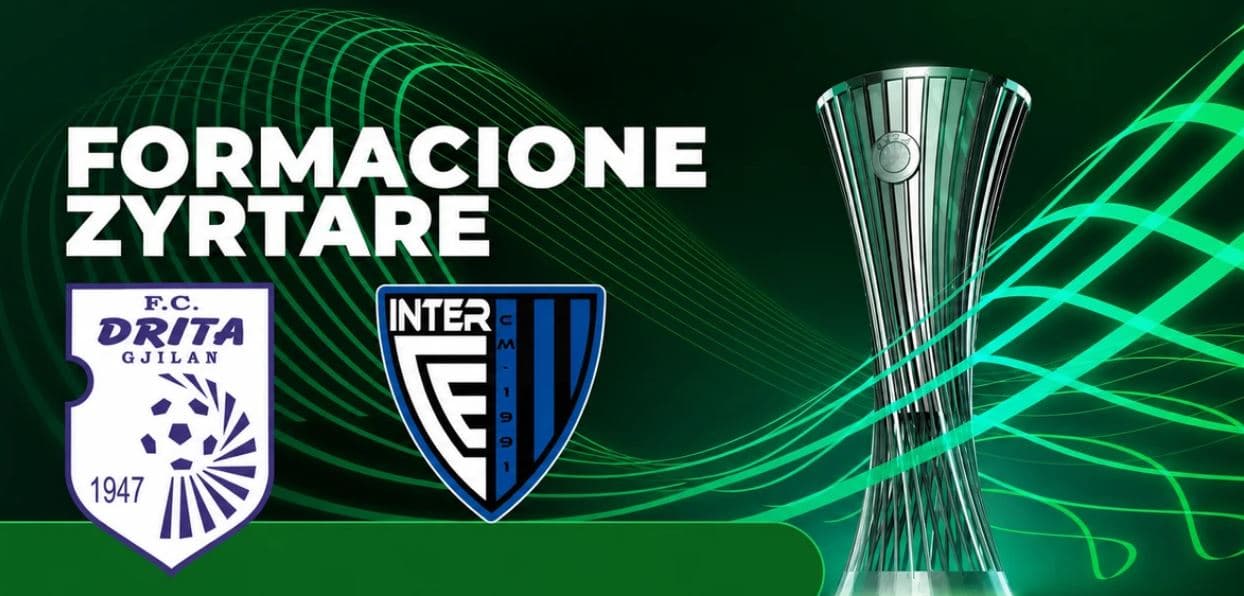 Formacionet zyrtare, Drita – Inter Escaldes: Kampioni i Kosovës 180 minuta larg historisë