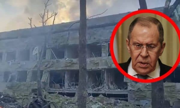 Featured image for Lavrov e arsyeton edhe bombardimin e spitalit të fëmijëve: Ishte bazë e nacionalistëve ukrainas