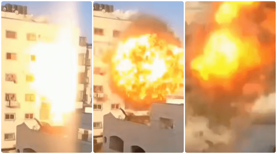 Pamje tronditëse nga shkatërrimi i një ndërtese në Gaza