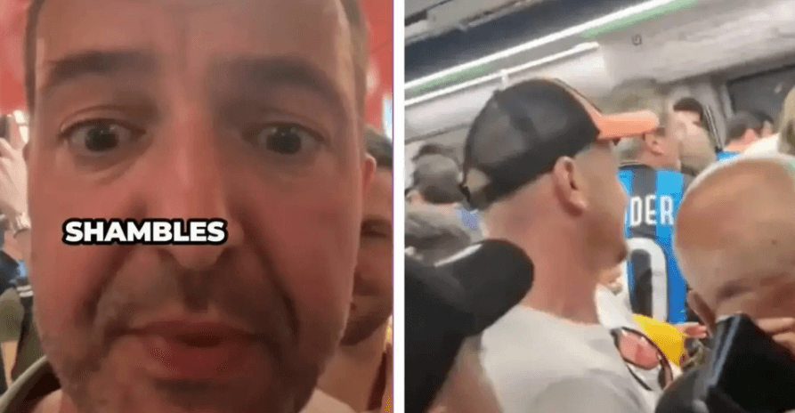 “UEFA nuk mëson kurrë”, kaos në Mynih, tifozët e Interit dhe PSG-së përmbytën metronë — ata shtypen brenda tij