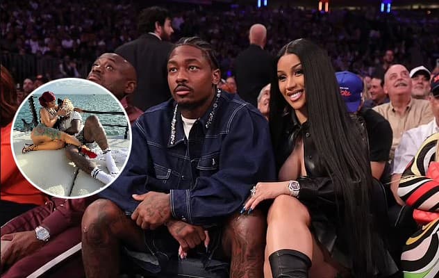 Cardi B zyrtarizon lidhjen me Stefon Diggs përmes një fotografie tejet provokuese
