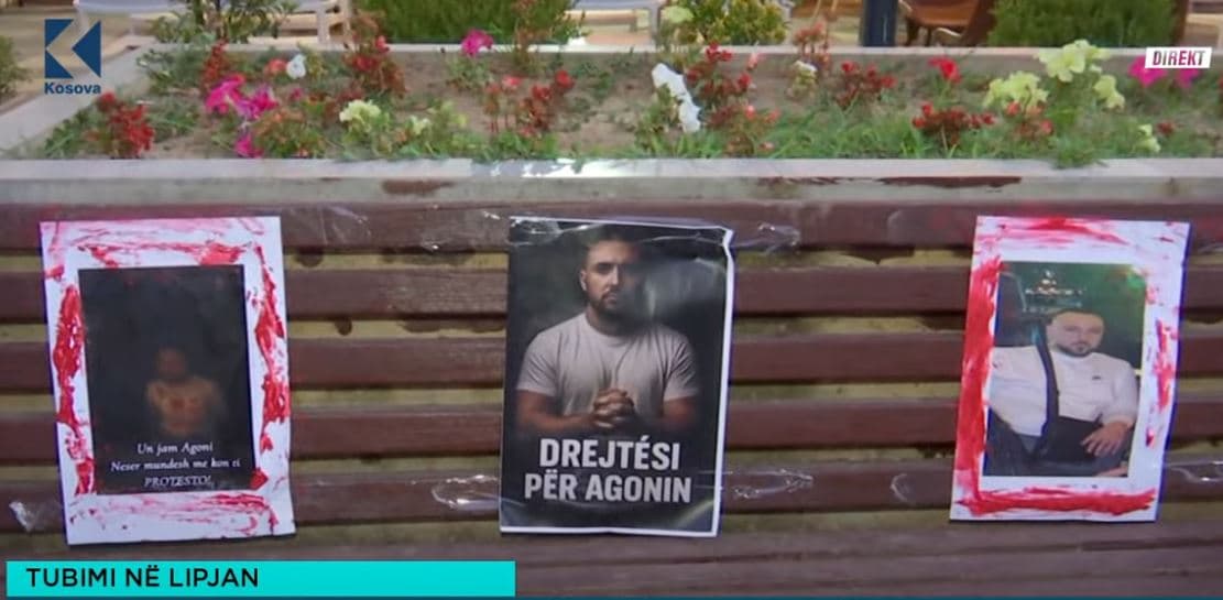 Në Lipjan protestohet kundër policisë, pro Agonit