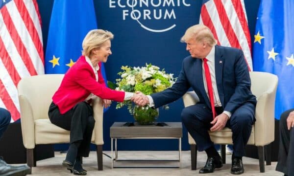 Trump i shkruan letër Von Der Leyen: Nga 1 gushti do t’i vendosim gjithë BE-së taksë tregtare 30 %