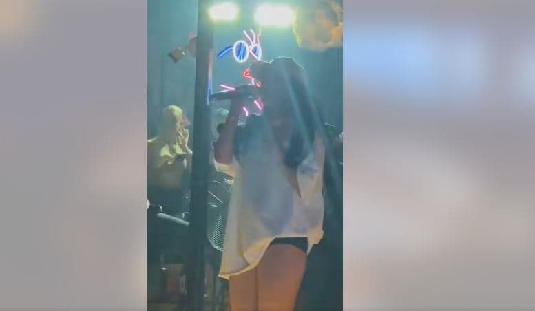 Shumë e zhveshur e me playback, Egli tenton t’i mbajë diskotekat me këngën “Mora fjalë”