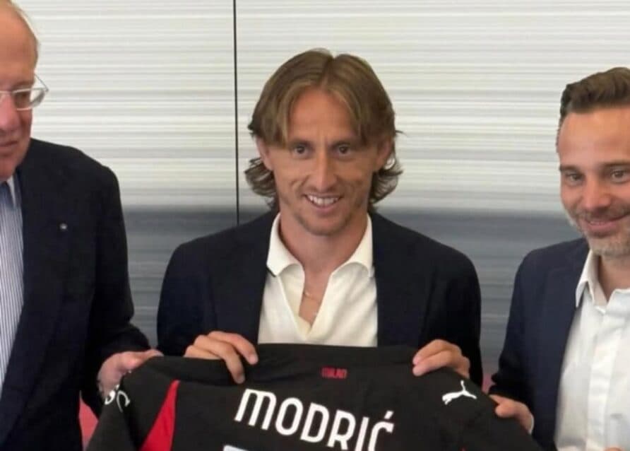 Modric prezantohet te Milani, befason me numrin e fanellës që ka zgjedhur
