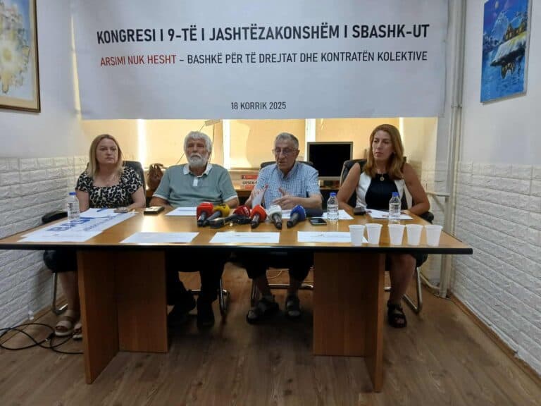 SBASHK-u nuk i përjashton protestat e grevat nëse vazhdon bllokada institucionale