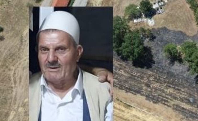 E dhimbshme/ Vdes i moshuari që u lëndua nga zjarri në fshatin Ujmirë
