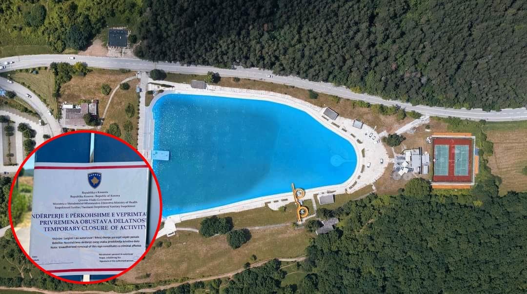 Inspektorati Sanitar mbyll përkohësisht pishinën e Gërmisë