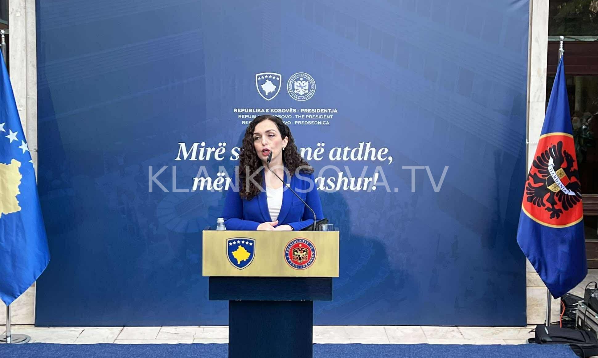 Presidentja Osmani pret mërgatën: Ju ia zbardhni fytyrën Kosovës