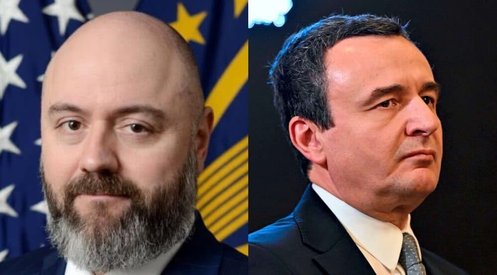 Konfirmohet: Kurti sonte do të darkojë me zyrtarin amerikan, David Baker
