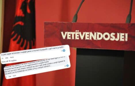“Super kriminela”, “Sekt, jo parti” – qytetarët shpërthejnë ndaj VV-së pas reagimit për Kushtetuesen