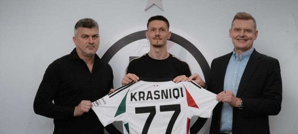 Zyrtare: Ermal Krasniqi kalon te Legia e Varshavës në formë huazimi