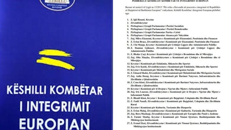 PS i heq opozitës drejtimin e Këshillit Kombëtar të Integrimit Europian, kryetar do të jetë Igli Hasani