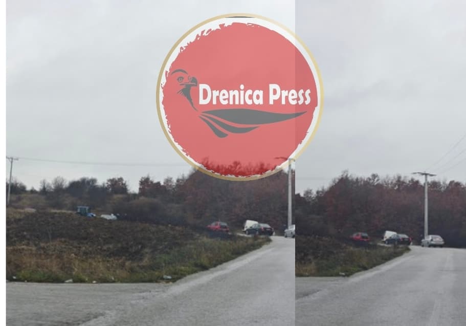 Në rrugën Likoc-Skenderaj, makina përfundon jashtë rruge ( FOTO)