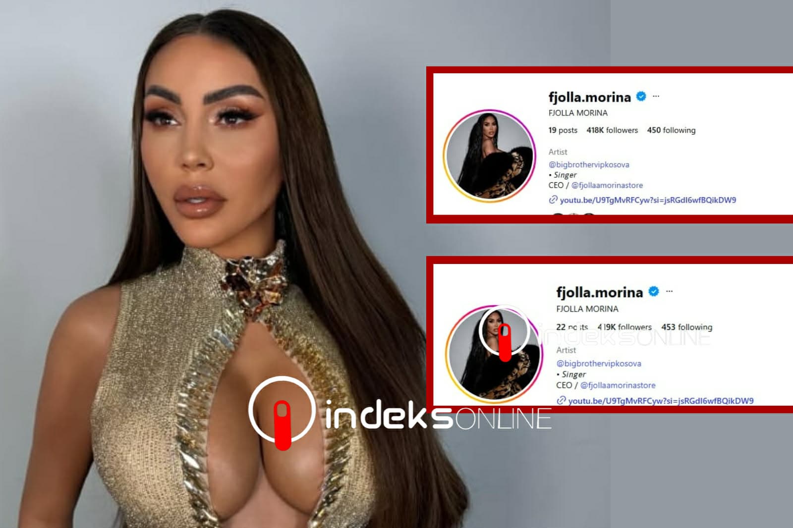 Dy ditë pasi hyri në “BBVK”, numri i ndjekësve të ri te Fjolla lë për të dëshiruar