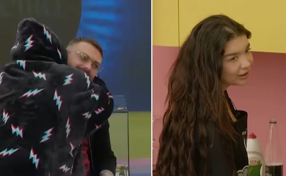 Bia përqafon dhe e puth qëllimshëm Limin në prezencë të Albës