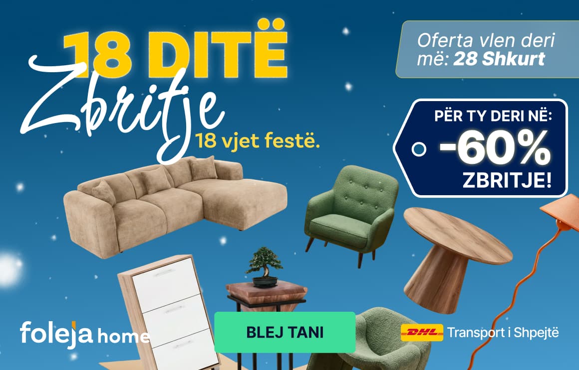 Featured image for 18 ditë zbritje – Transformo folenë tënde!