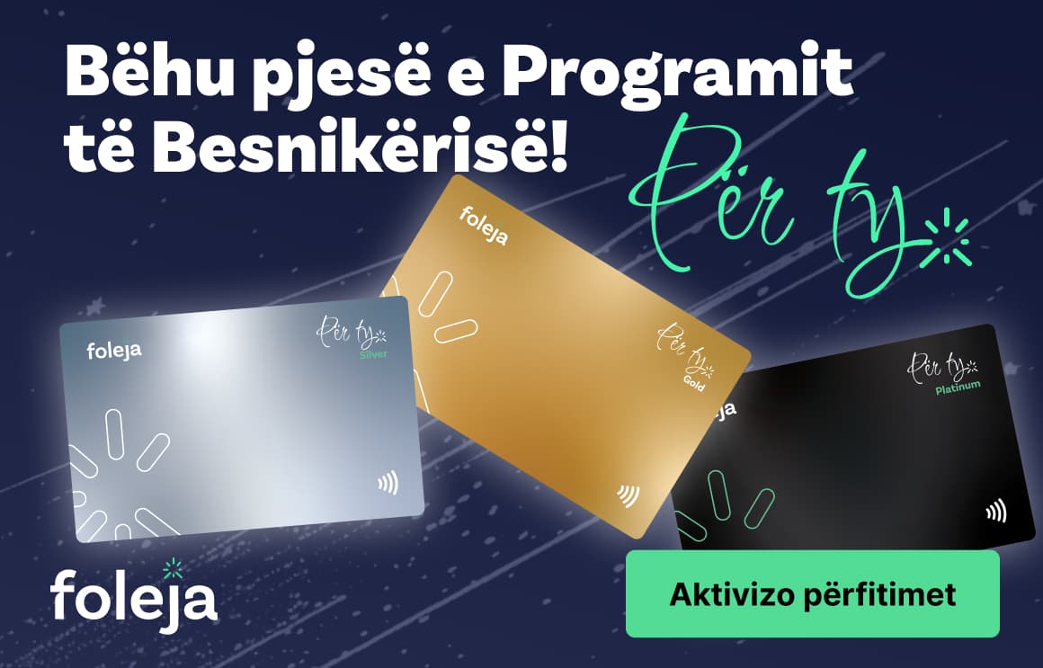 Foleja prezanton programin e ri të lojalitetit Për Ty