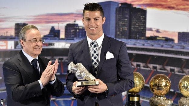 Stërvitja e Ronaldo Juniorit me Realin, u mundësua pas kërkesës së Cristianos ndaj Floretino Perezit