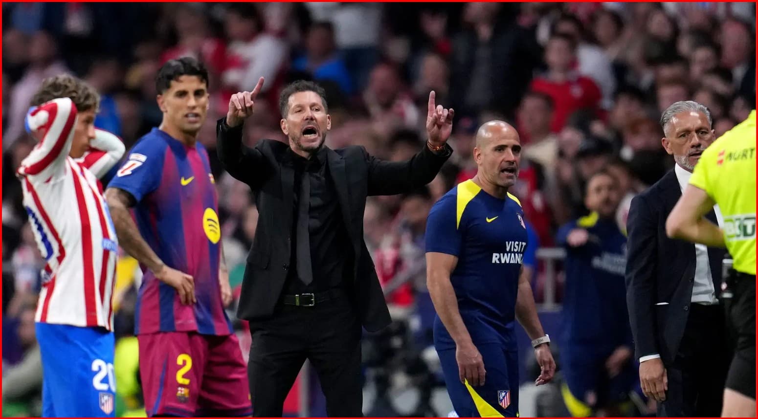 “Mendoni shpejt”: Simeone ndez atmosferën para Barcelonës