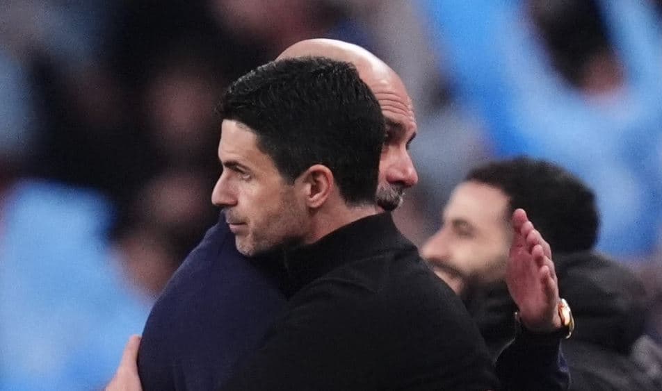 Pep Guardiola sërish e “gjuan” presionin te Arsenali: Ata janë lider të Premier League